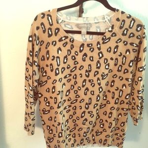 Banana Republic-quarter length sweater